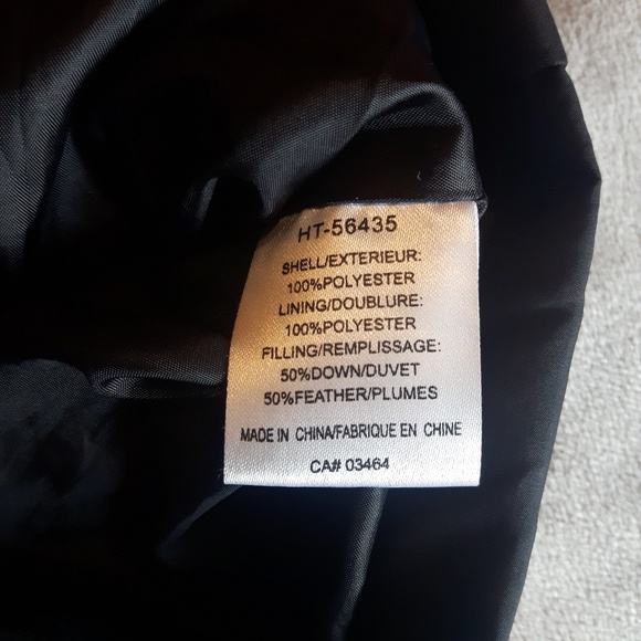 Ricki's Black Down Vest with Pockets Size XS - Picture 4 of 7